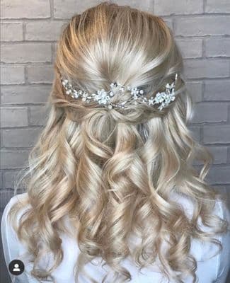 Athena Silver Hair Vine