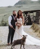 Burnt Orange & Terracotta Artificial Wedding Bouquet | Autumn Faux Bridal Flowers UK