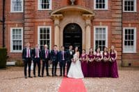 Artificial Faux Berry Pink, Blush Bridal Bouquet - Blush, Pink, Plum Wedding Bouquet