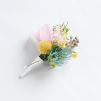 Country Artificial Bridal Bouquet - Pastel Wedding Bouquet