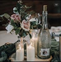 Blush Pink Artificial Bridal Bouquet UK | Dusty Pink & Ivory Faux Rose Wedding Flowers – Ebony Collection