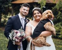 Mauve & Plum Artificial Wedding Bouquet | Rustic Faux Bridal Flowers UK