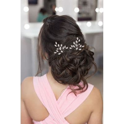 Taleen Blush Pink Hair Pin Set