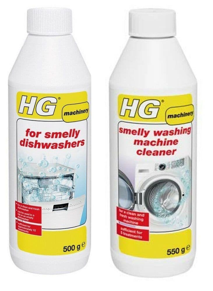 HG Smelly Washing Machine Cleaner 500g Dishwasher Cleaner 500g