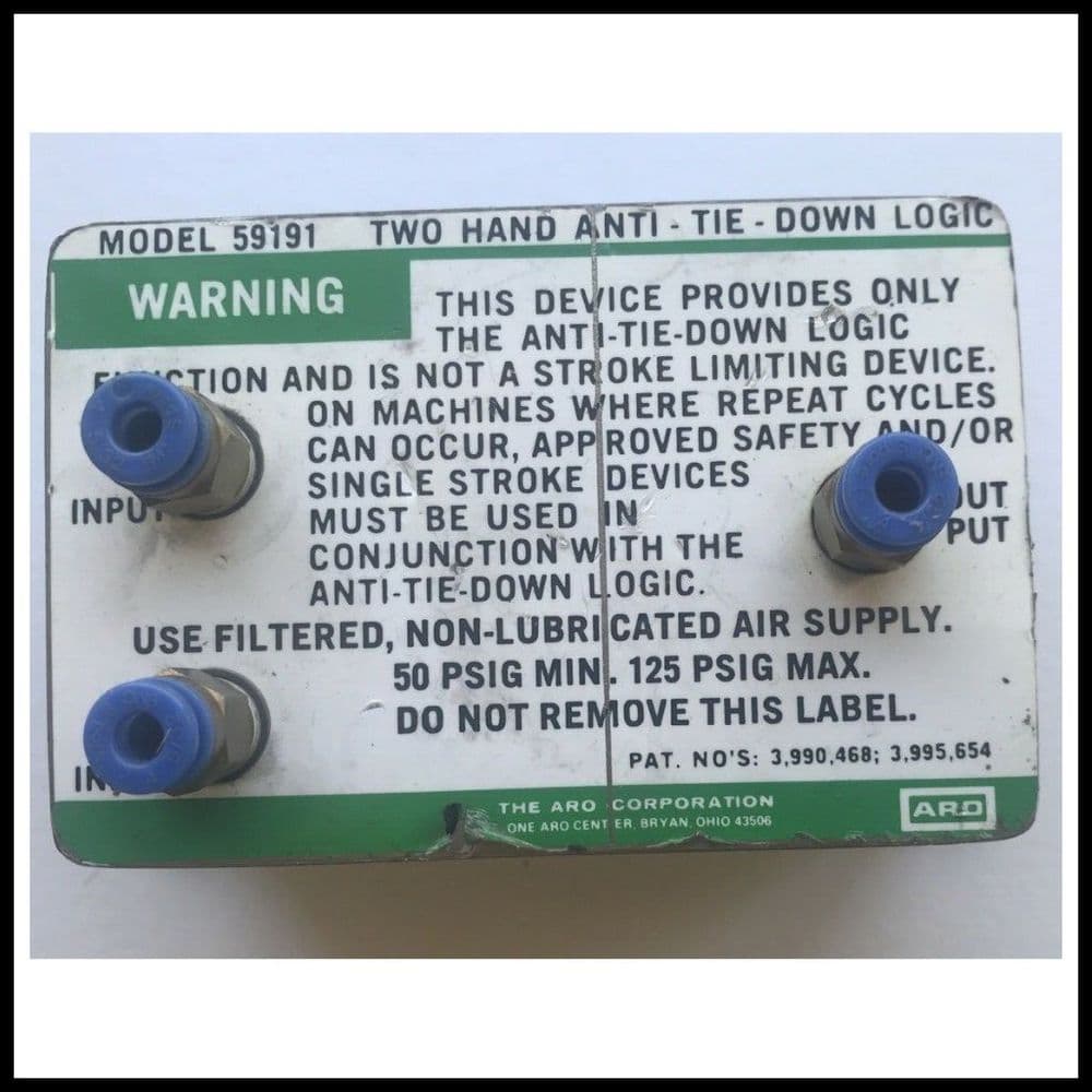 ARO 59191 Two Hand AntiTieDown Logic