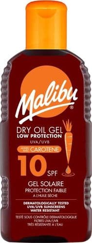 Dry Oil Gel SPF10 with Carotene