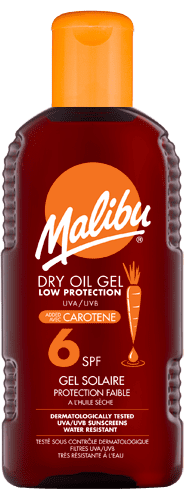Dry Oil Gel SPF6 with Carotene