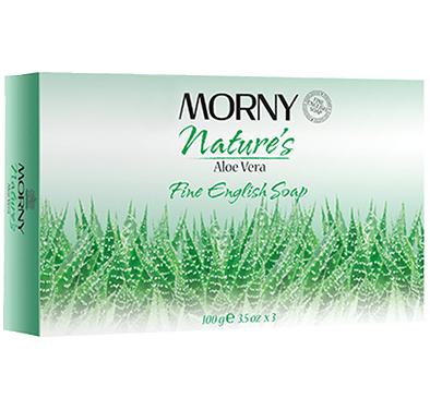 Morny Aloe Vera Fine English Soap 100g x3