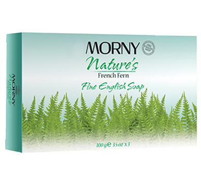 Morny French Fern Fine English Soap 100g x3