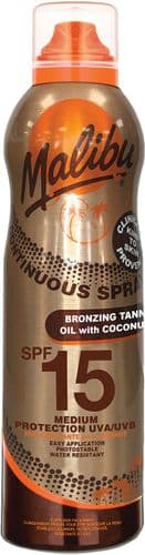 SPF15 Bronzing Oil with Coconut Spray 175ml