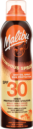 SPF30 Dry Oil Aerosol Spray
