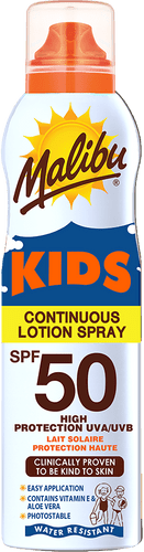 SPF50 Lotion Aerosol for Kids