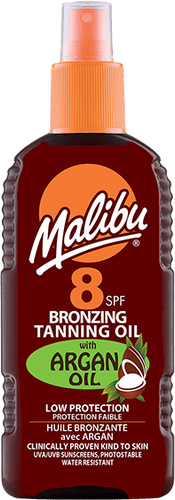 SPF8 Bronzing Oil with Argan