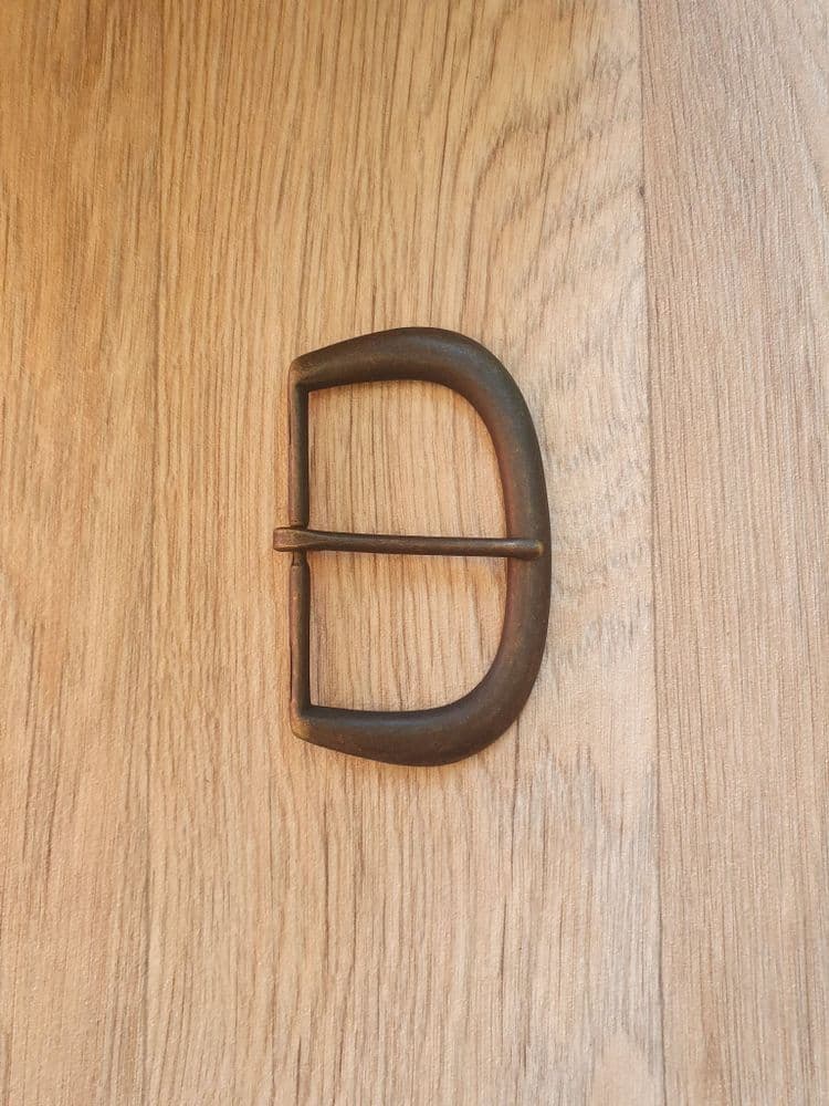 2 25" Antique Brass Buckle