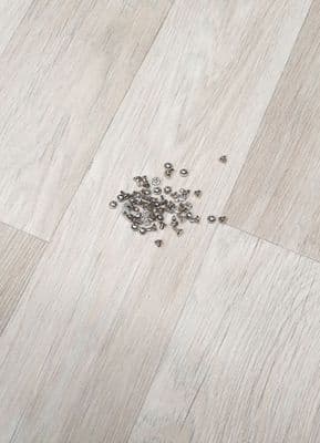 5mm Nickel Plated Double Capped Rivets