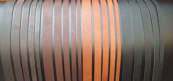 Buffalo Shoulder Strips for Basket Making or Belt Making