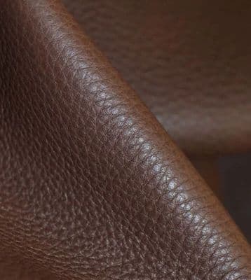 Chestnut Brown Soft  Waterproof Aniline Leather