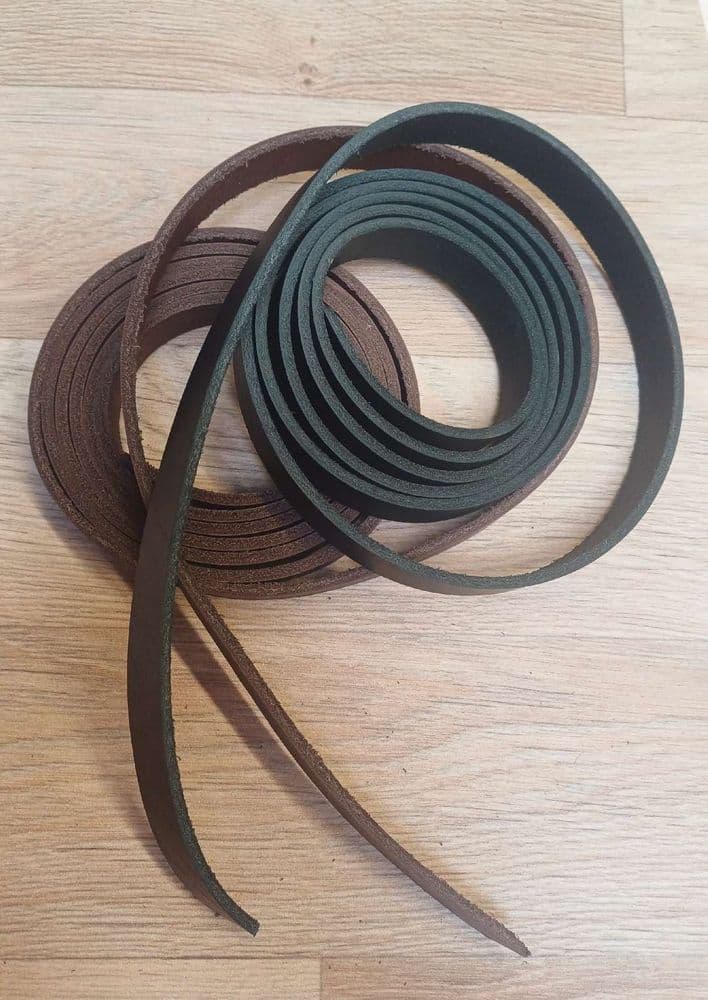 Extra Long Vegetable Tanned Belt Blanks