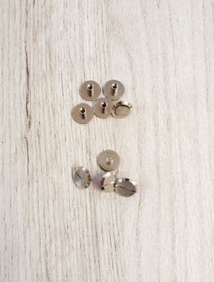 Large Chicago Screw - Nickel Plated