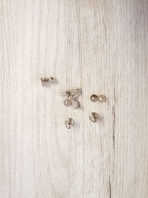 Large Sam Brown Screw - Nickel Plated