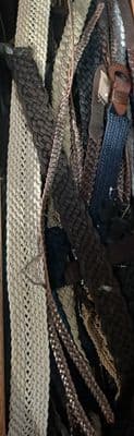 Mystery box of  Plaited Belts & Unfinished Plaited Belts