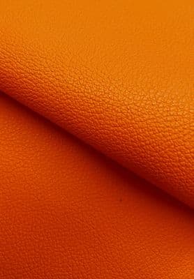 Orange Biker Leather