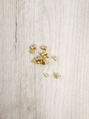 Regular Sam Brown Screw - Brass Plated