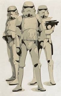 3 stormtroopers