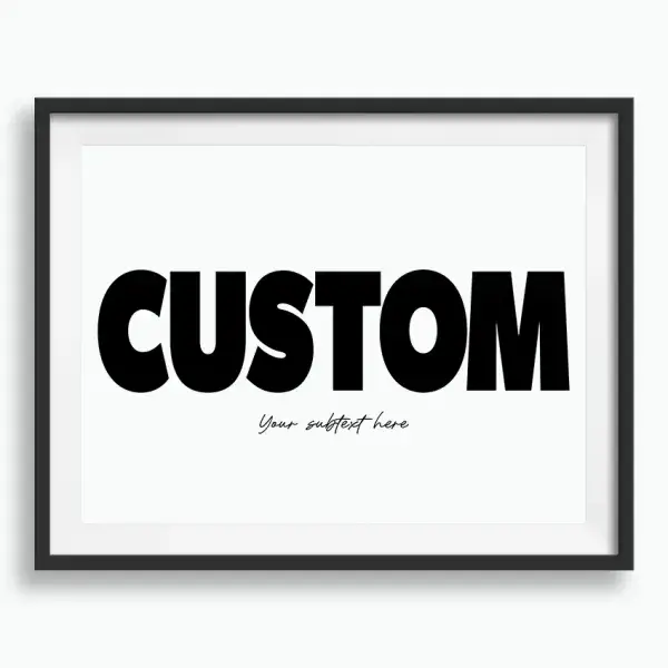 Custom picture
