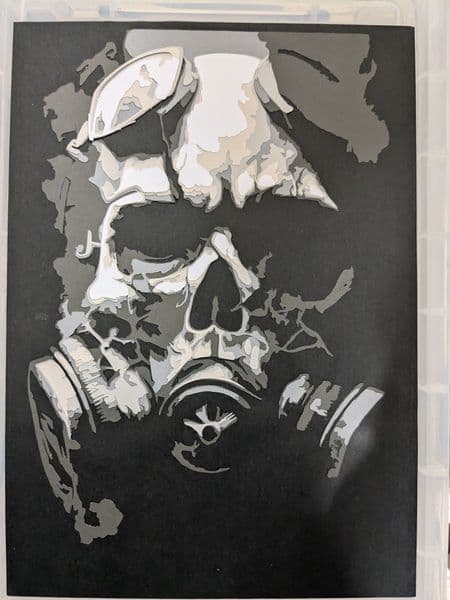 Gasmask Skull