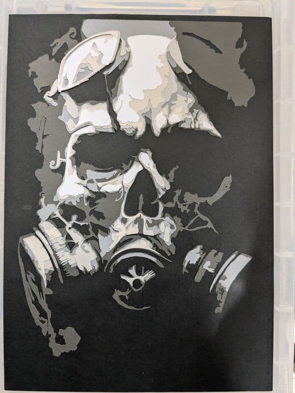 Gasmask Skull