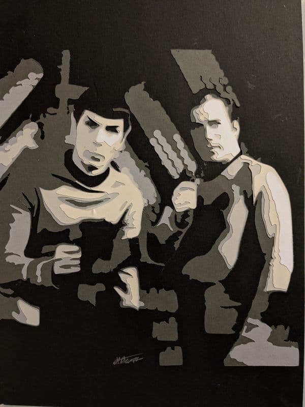 Spock and Kirk