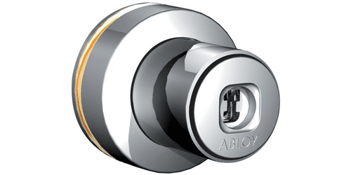 Abloy OF421 - 26mm push lock for glass