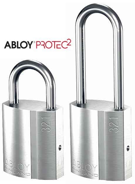 Abloy PL321 Protec 2  Padlock  £45.60 c/w 2 keys