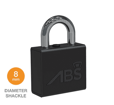ABS 50mm C8 Master Series Padlock - Assembled to key code