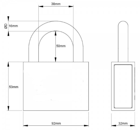 ABS Master C16 Padlock - only £96.00