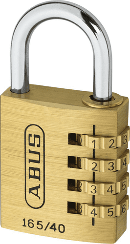 Abus 165/40 Combination Padlock - 40mm