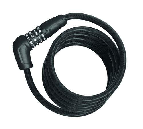 Abus 5510C Primo Combination Coil Cable Lock