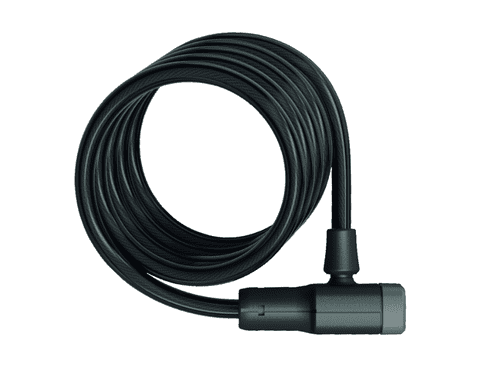 Abus 5510K Primo Key Operated Coil Cable Lock