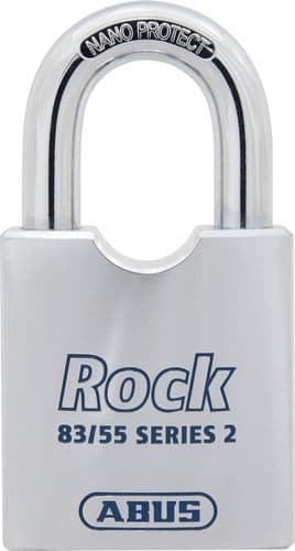 Abus 83/55 Open Shackle Steel Padlock