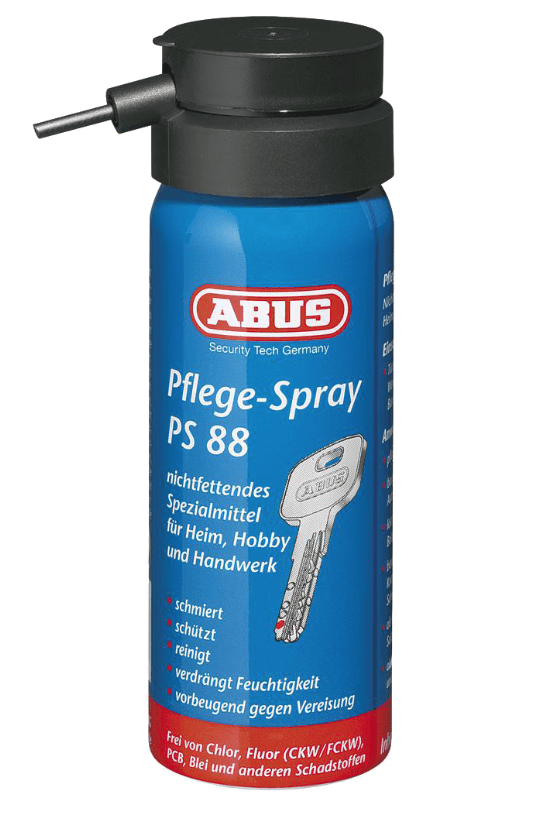 ABUS PS88 Lock Lubricant Spray 50ml £7.30 - Next Day Delivery