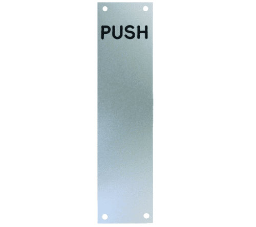 Aluminium Finger/Push Plates