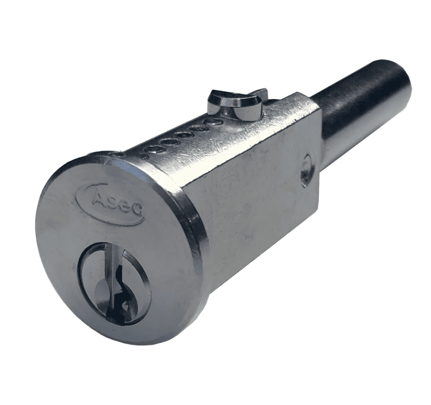 ASEC AS12142 Round Faced bullet locks £15.20 - Next day delivery