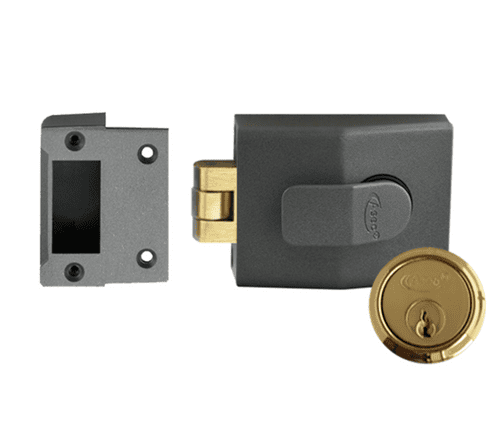 Asec AS1726 Rim Roller Bolt Deadbolt With Cylinder