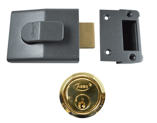 Asec AS1728 Rim Deadbolt With Cylinder