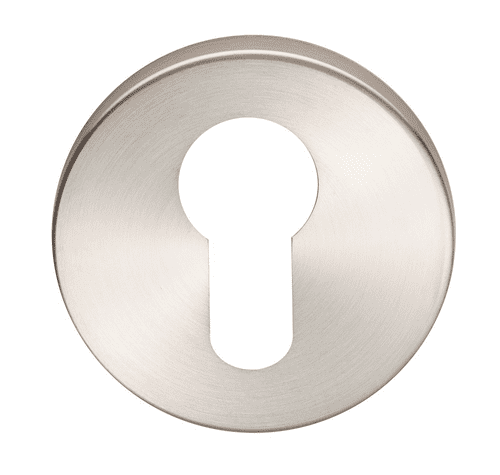 Asec AS4540 Stainless Euro Cylinder Escutcheons (Pair)