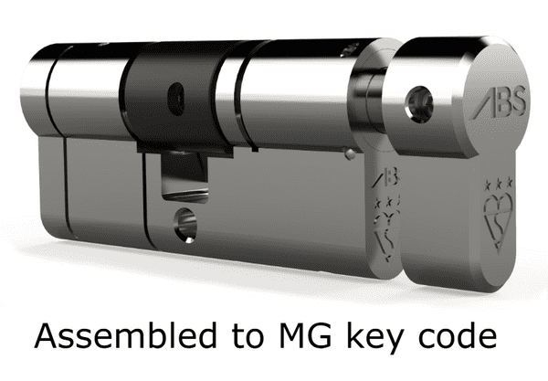 Avocet ABS Master Thumbturn Cylinders - Assembled To Your MG Key Code