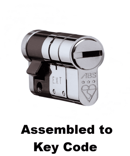 Avocet ABS Ultimate Half (Single) Cylinders - Assembled To W Key Code
