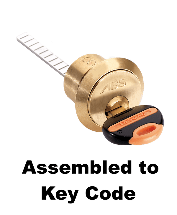 Avocet ABS Ultimate Rim Cylinder - Assembled To W Key Code