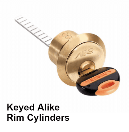 Avocet ABS Ultimate Rim Cylinder - Keyed Alike